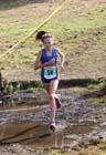 Sophie Burnett (Birtley) on her way to winning the under-17s and u-20s, Sherman Cup, Hedley Farm, Tanfield,  County Durham.